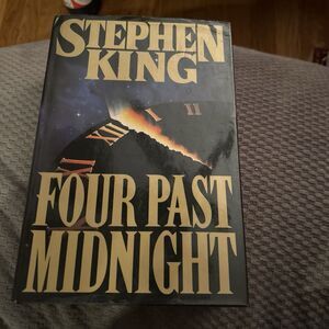 Four Past Midnight Stephen King 1990 Viking Hardcover DJ First Edition EUC Horro